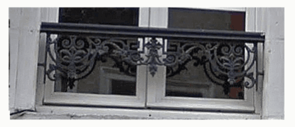 Raamsteun van gietijzer — ref FT - Thumbnail 2