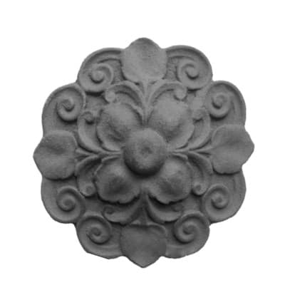 Decoratieve rozet van gietijzer - Galax
