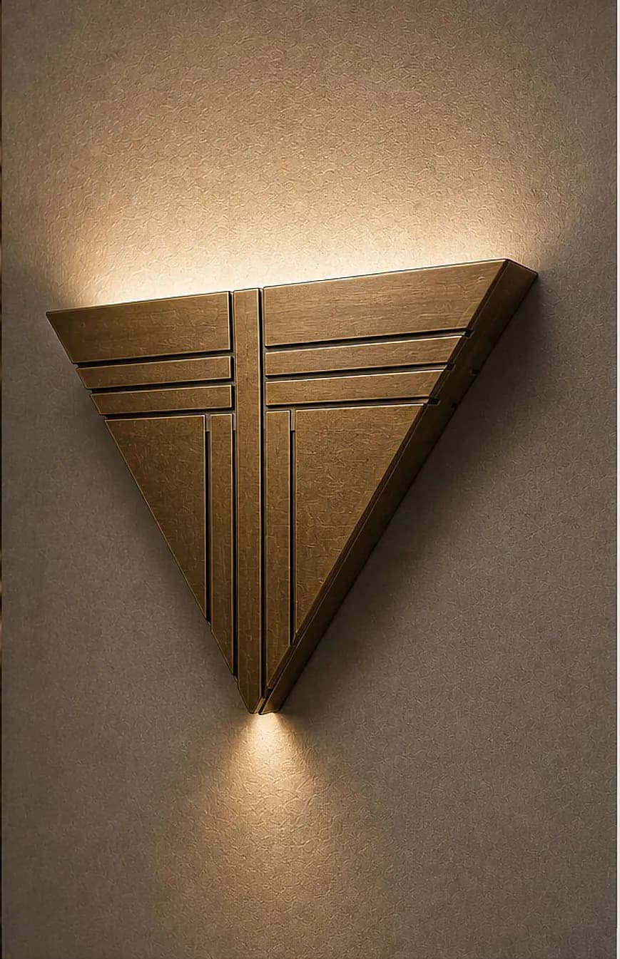 Bronzen piramide