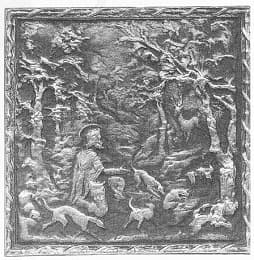Sint Hubertus vierkant
