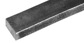 Plat staal 30x5 mm