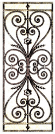 Deurrooster gietijzer — Referentie OL