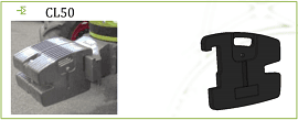 Trekkermassa Claas 50 kg - CL50