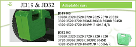 John Deere tractor massa 19 KG - JD19