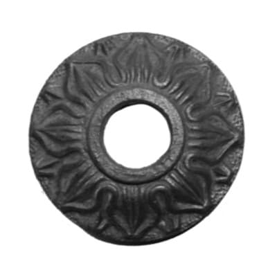 Decoratieve rozet gietijzer - Helianthus
